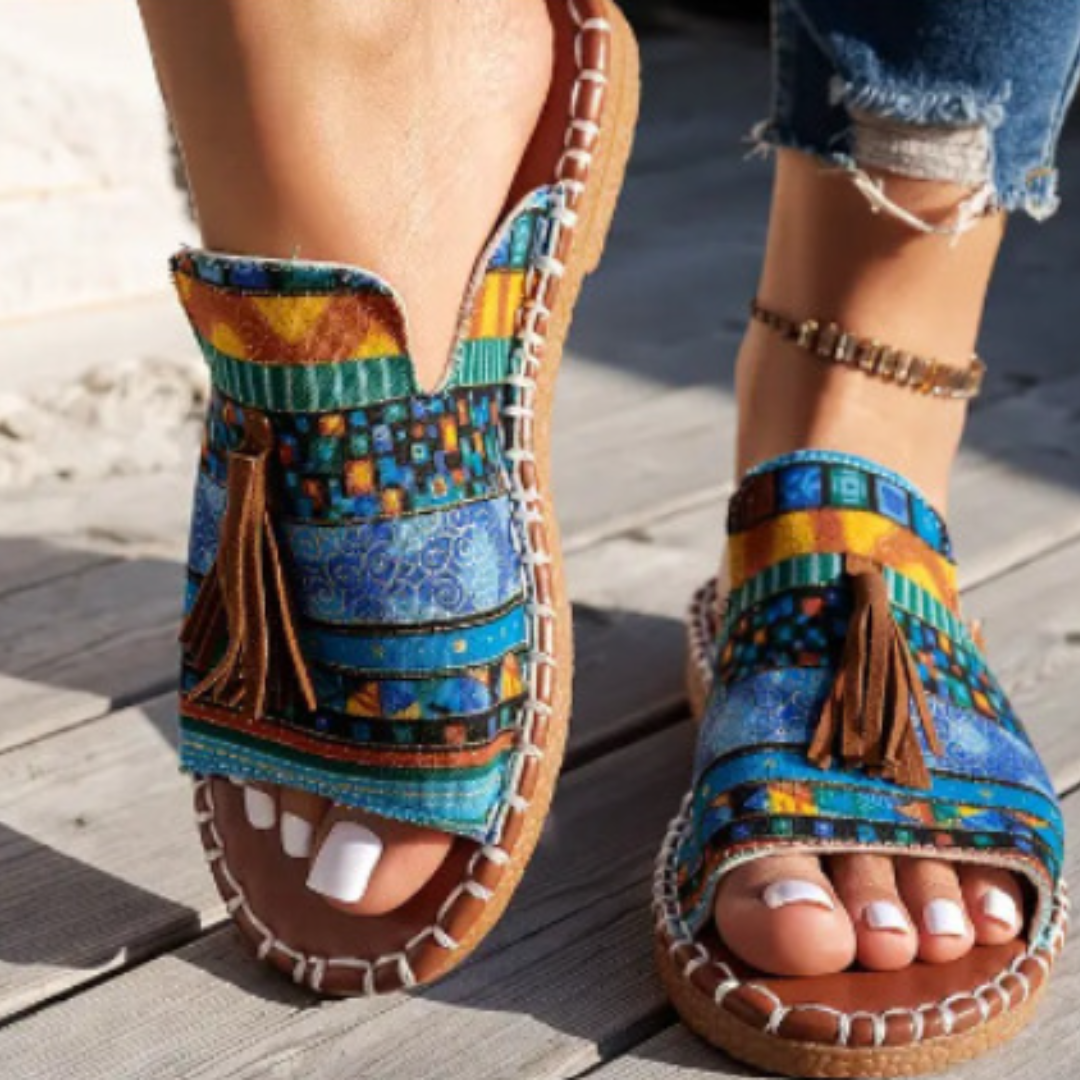 Comfortable Flat Sandals Bohemian style