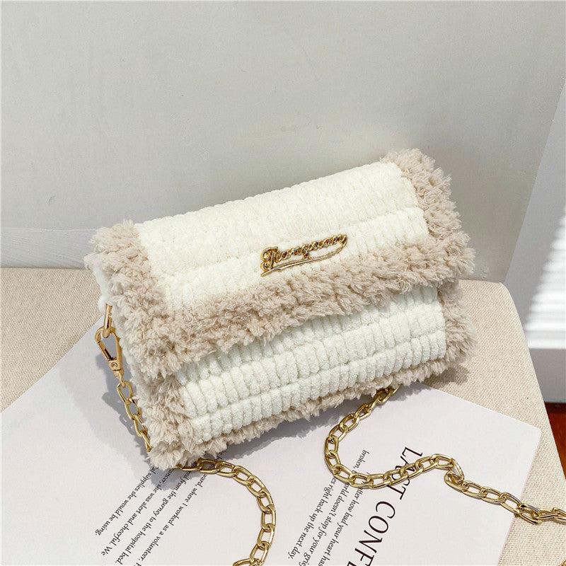 DIY knitted yarn bag