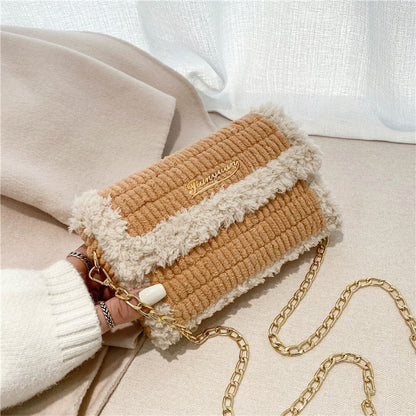 DIY knitted yarn bag
