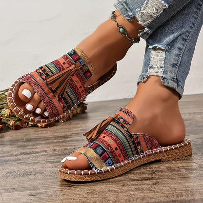 Comfortable Flat Sandals Bohemian style