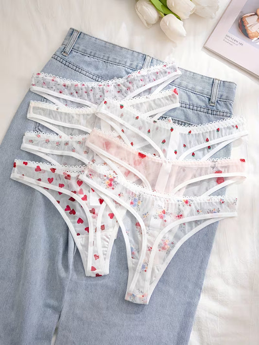 7-Pack Women's Floral Print Panties