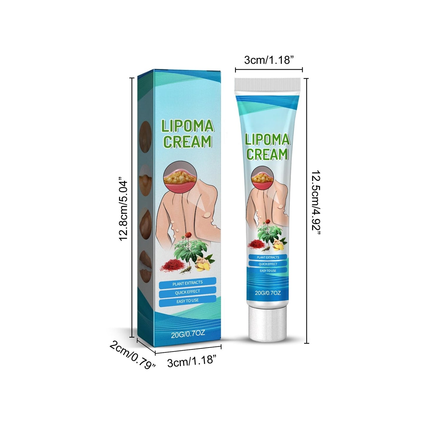 Lipoma Removal Cream Plant Extract Tumors Treat Skin Swelling Ointment Relief