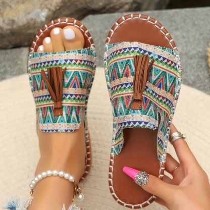 Comfortable Flat Sandals Bohemian style
