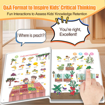Interactive English Learning Toy for Toddlers – 500+ Words, Audio Pronunciation & Fun Learning