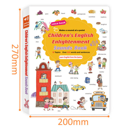 Interactive English Learning Toy for Toddlers – 500+ Words, Audio Pronunciation & Fun Learning