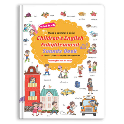 Interactive English Learning Toy for Toddlers – 500+ Words, Audio Pronunciation & Fun Learning