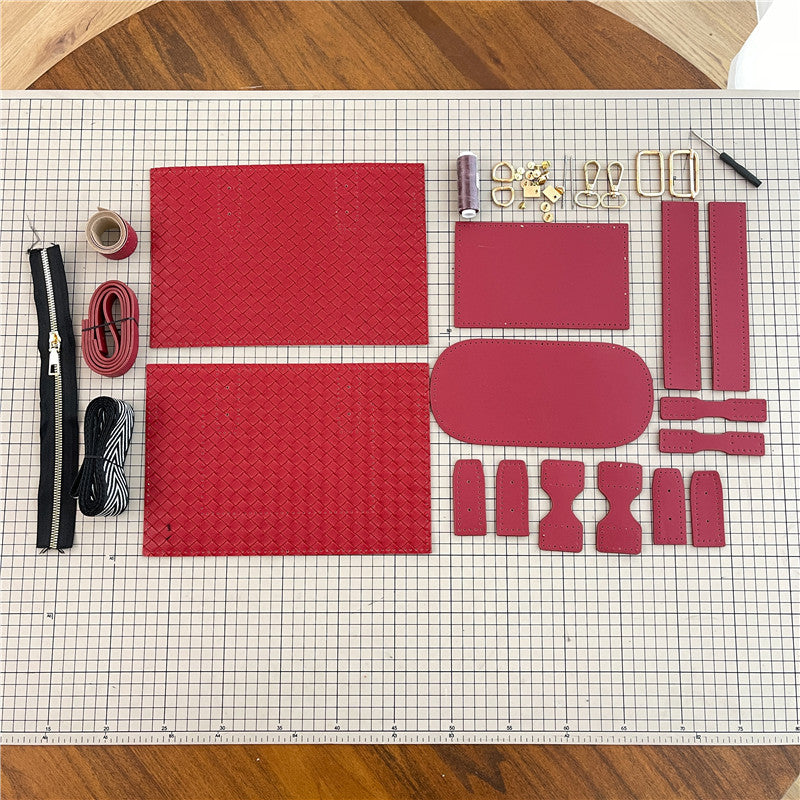 DIY Small Single-Shoulder Tote Bag Semi-Finished Kit