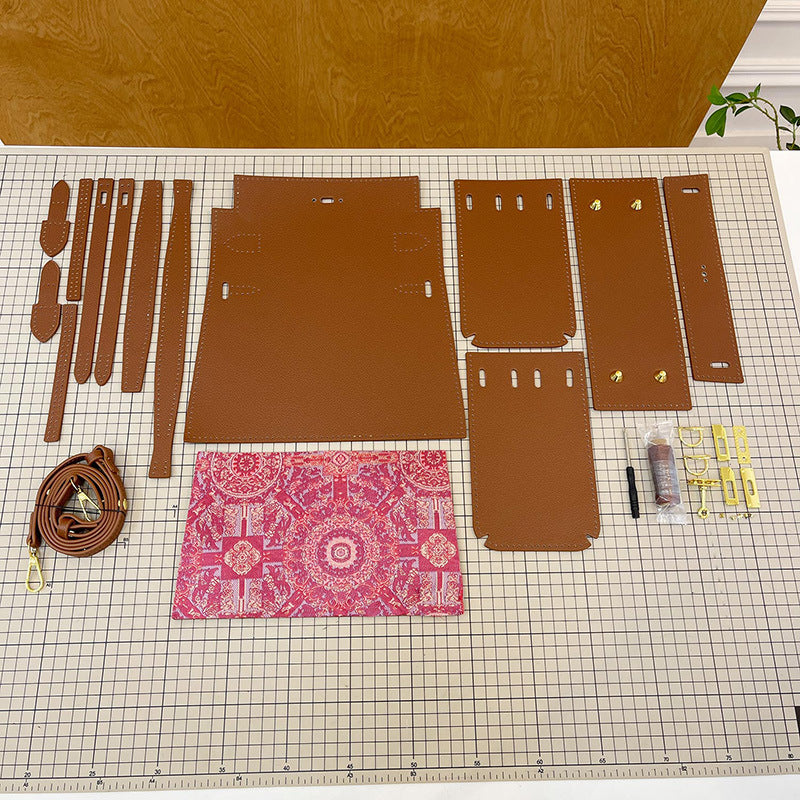 DIY Semi-finished Bag Kit - Chinese Style Embroidery Pattern