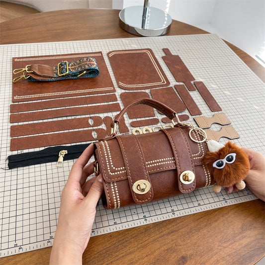DIY Retro Pillow Bag Craft Kit