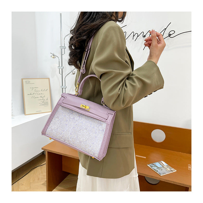 DIY Semi-finished Bag Kit - Chinese Style Embroidery Pattern