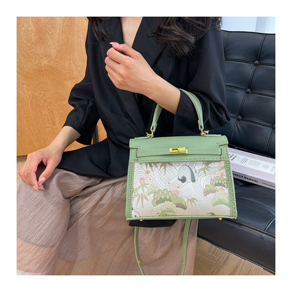 DIY Semi-finished Bag Kit - Chinese Style Embroidery Pattern