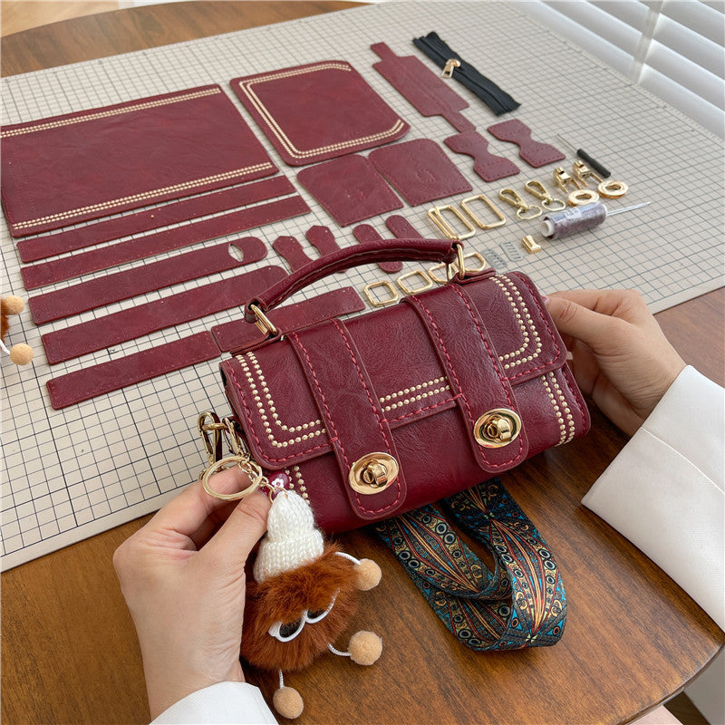 DIY Retro Pillow Bag Craft Kit