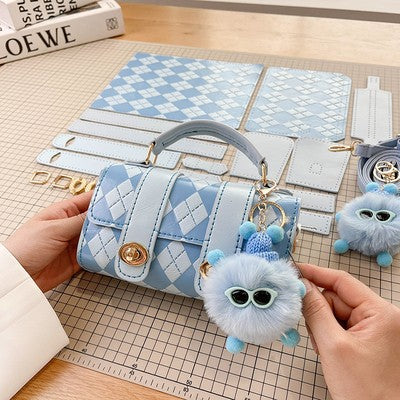DIY Retro Pillow Bag Craft Kit