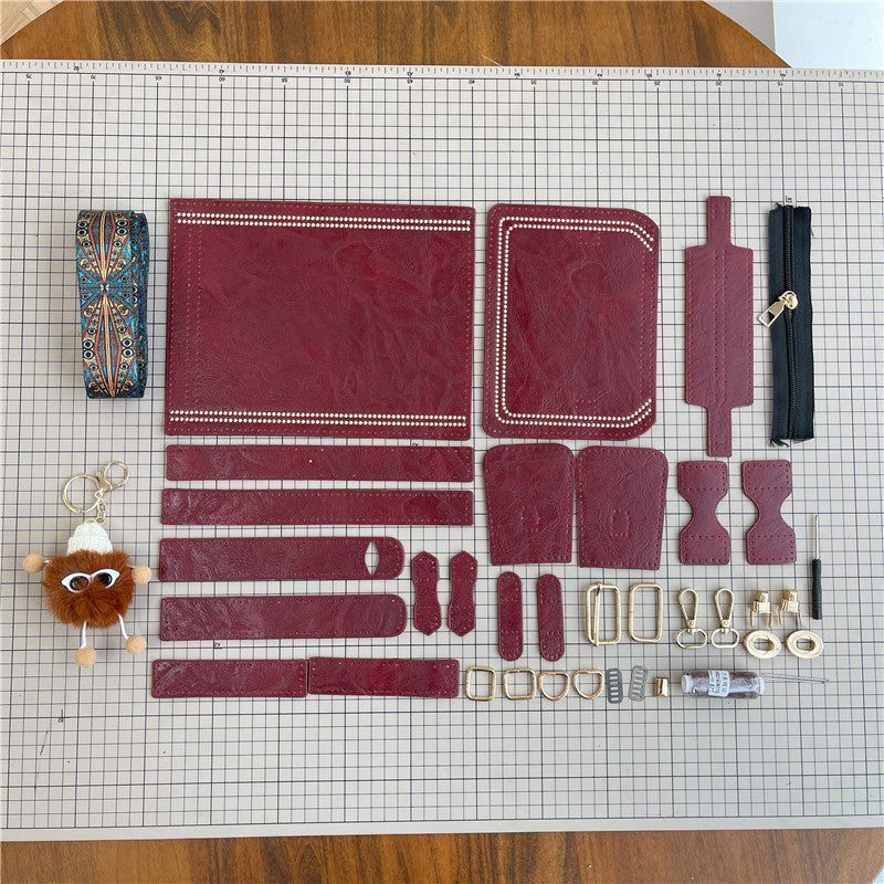 DIY Retro Pillow Bag Craft Kit
