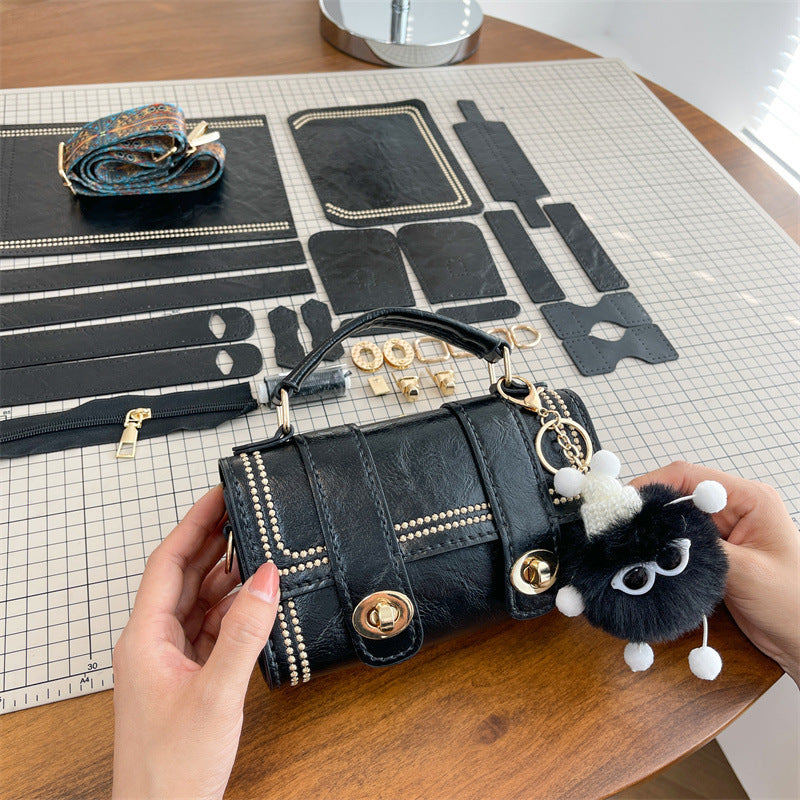 DIY Retro Pillow Bag Craft Kit