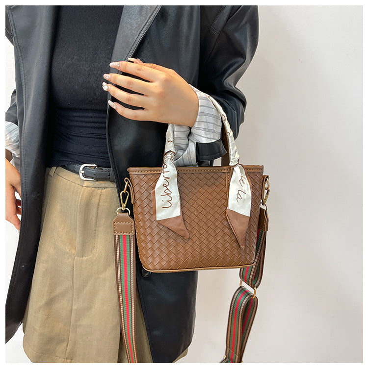 DIY Small Single-Shoulder Tote Bag Semi-Finished Kit
