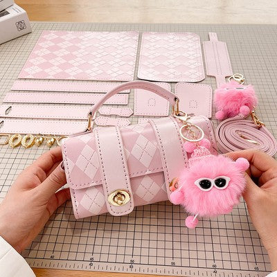 DIY Retro Pillow Bag Craft Kit