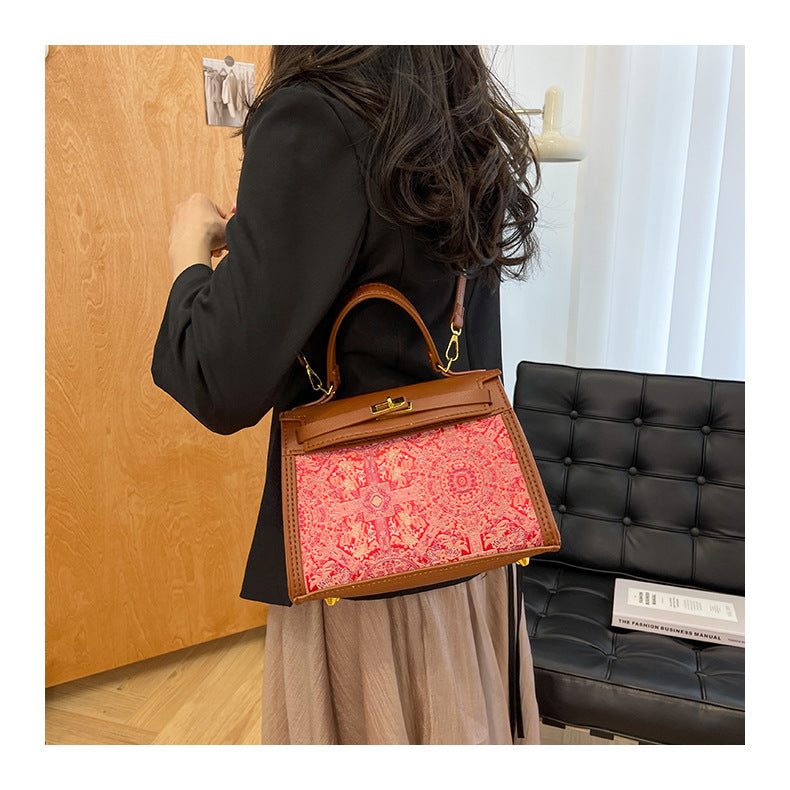 DIY Semi-finished Bag Kit - Chinese Style Embroidery Pattern