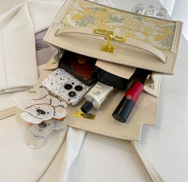 DIY Semi-finished Bag Kit - Chinese Style Embroidery Pattern