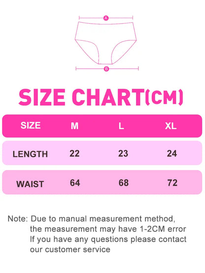 12 Pack High Rise Comfortable Casual Panties Set - Cotton