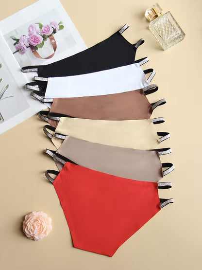 6-Pack Glam Seamless Panties for Women