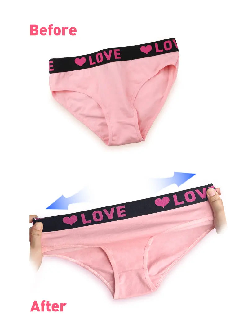 12 Pack High Rise Comfortable Casual Panties Set - Cotton