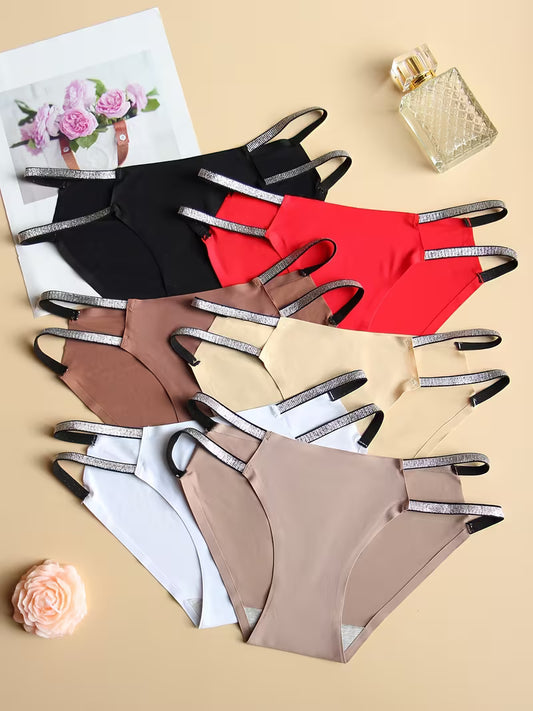 6-Pack Glam Seamless Panties for Women