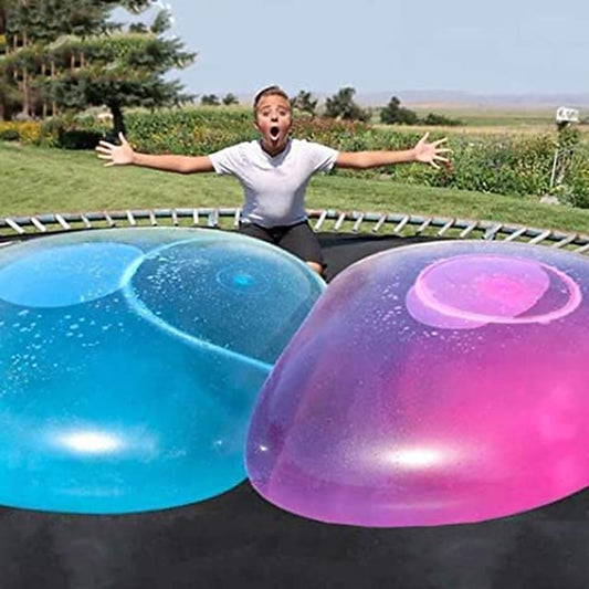 Bouncy Ball Elastic Super Large Beach Balloon Inflatable Funny Toy Ball for Garden Outdoor Indoor Play Christmas Gift