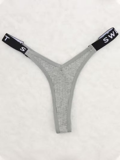7pcs Combination European and American Underwear Women's Thong
