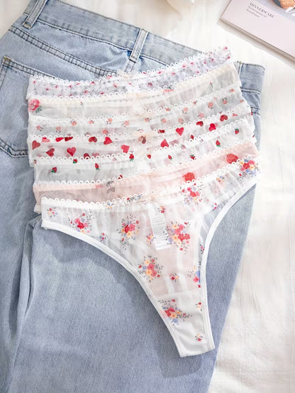 7-Pack Women's Floral Print Panties