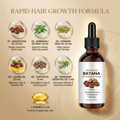 Advanced Batana Hair Regrowth Therapy