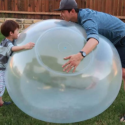 Bouncy Ball Elastic Super Large Beach Balloon Inflatable Funny Toy Ball for Garden Outdoor Indoor Play Christmas Gift