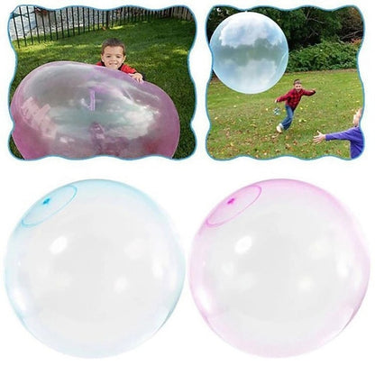 Bouncy Ball Elastic Super Large Beach Balloon Inflatable Funny Toy Ball for Garden Outdoor Indoor Play Christmas Gift