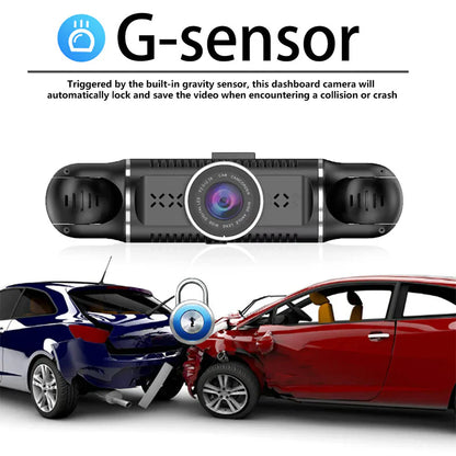 🔥2026 HOT SALE💞50K+ SOLD!📹⚖️ Protect Yourself with Video Evidence  4-Lens Dash Cam with Front, Rear & Side Coverage